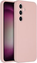 Coque en Siliconen Samsung Galaxy S23 FE - Accezz Liquid Silicone Back Cover - Rose