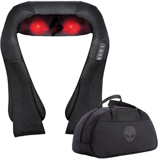 AlienComfort™ CERES Shiatsu Massageapparaat voor Nek en Rug - AlienComfort™ - €59,95