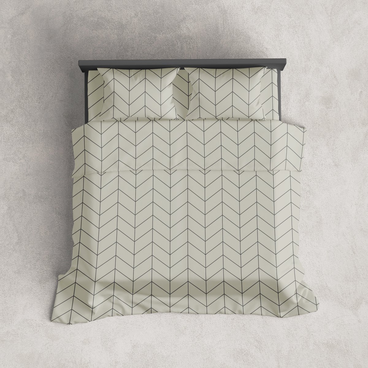 bedlin Lakenset - Flanel - Winter - 2 personen - Onderlaken met Bovenlaken - Grate Beige