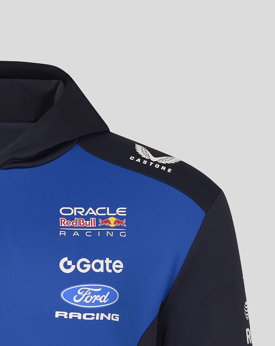 Red Bull Racing Teamline Hoody 2026 Maat 3XL - Max Verstappen - Isack Hadjar van Merkloos — afbeelding 5
