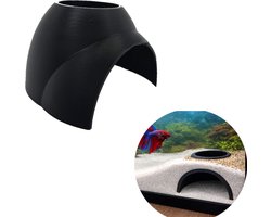 T3D Aquarium Decoratie Grot met Bovenopening - Aquarium Schuilplaats voor Vissen en Garnalen - Geschikt voor Aquarium grind
