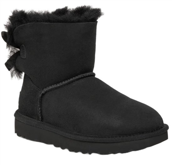 Bottes Femme UGG Mini Bailey Bow II - Noir - Taille 36