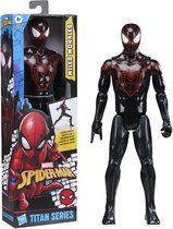 Hasbro Marvel Spider-Man Titan Series Miles Morales actiefiguur 30cm.