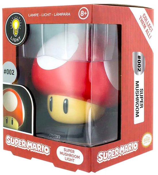 Super Mario: Super Mushroom - Lampje van Paladone — afbeelding 4