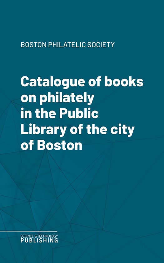 Catalogue of books on philately in the Public Library of the ... - cover
