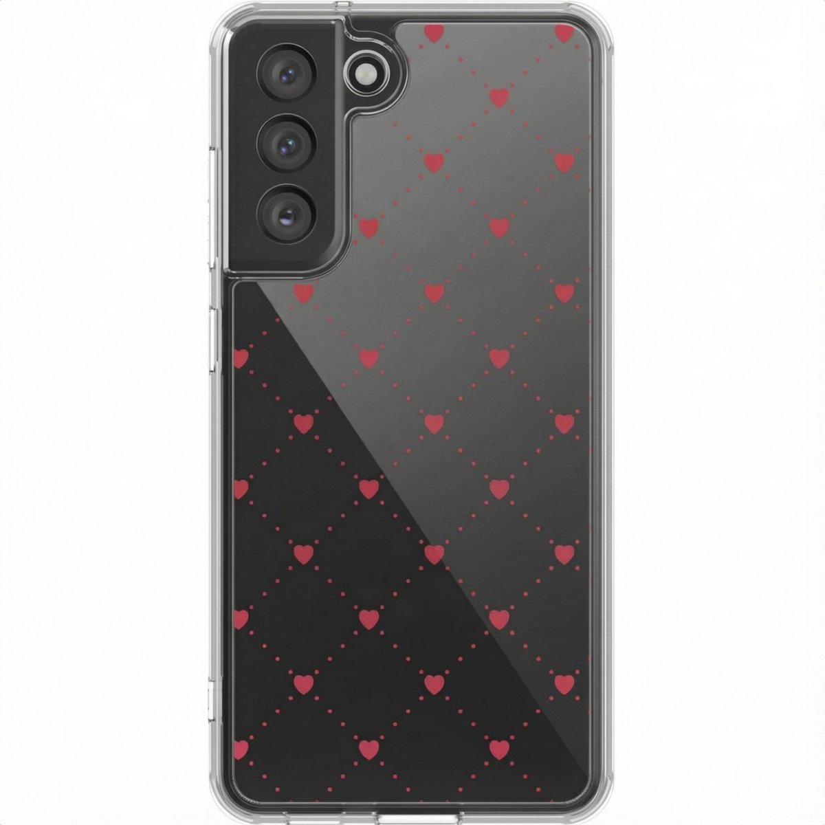 imoshion Hoesje - Geschikt voor Samsung Galaxy S21 FE - Design hoesje - Crush Check