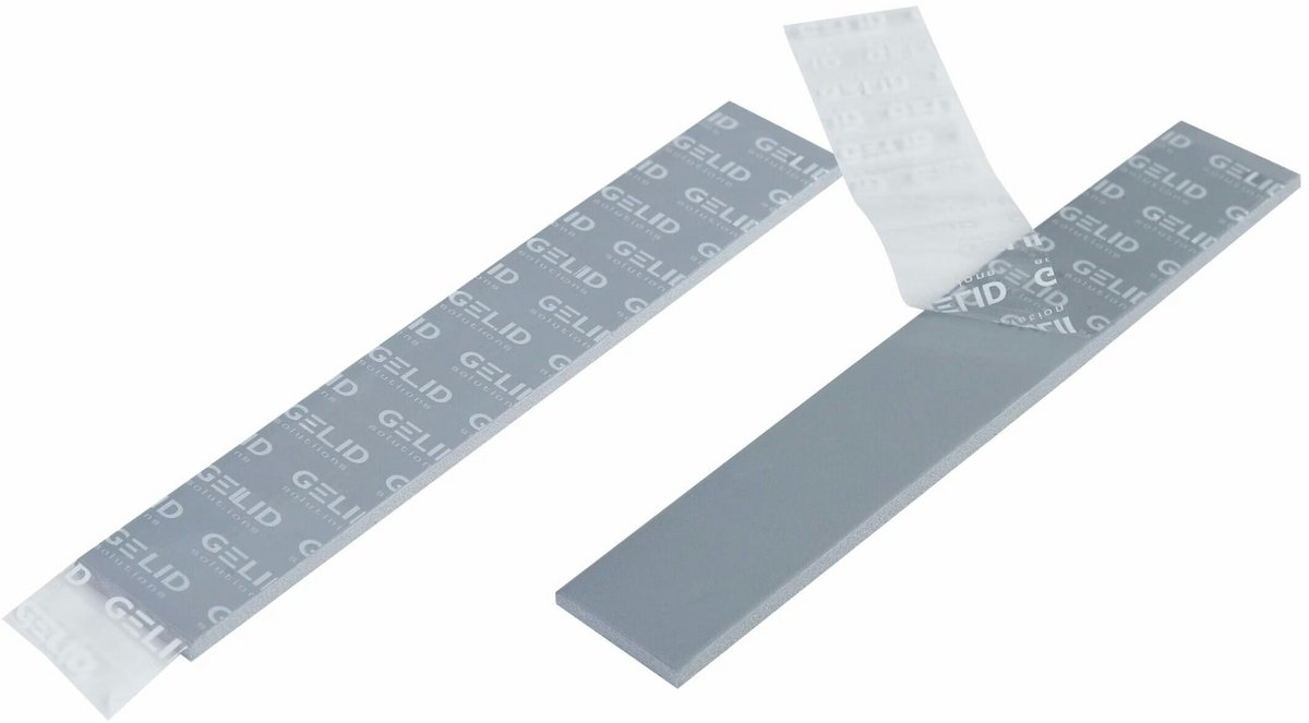 Gelid Solutions GP-Extreme - Thermische mat - 120 x 20 x 1.0mm - VP 2 stuks