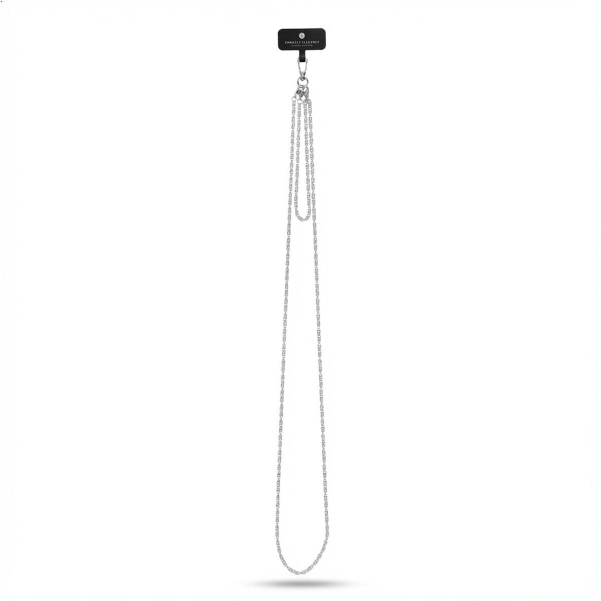 Selencia Universeel Telefoonkoord - Telefoon Ketting - GSM Koord - Zilver