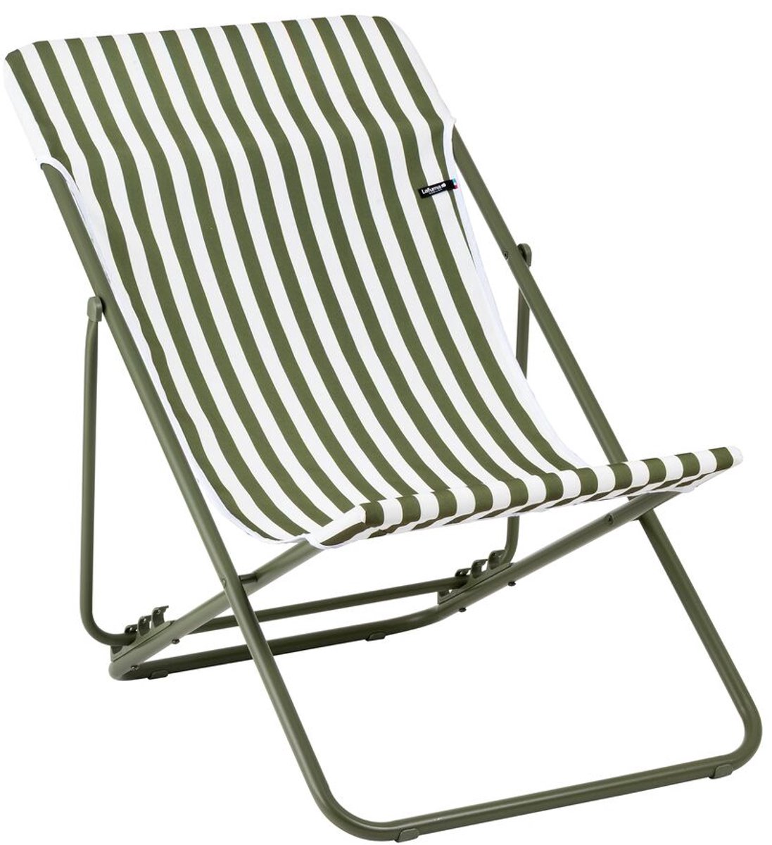 Lafuma Maxi Transat - Chaise de plage - Pliable - Réglable - Airlon