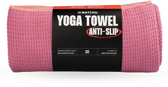 Matchu Sports Yoga Handdoek Anti-slip