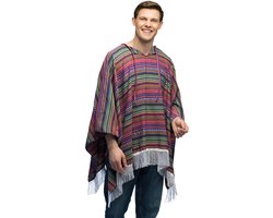 Boland - Poncho Luz - Volwassenen - - Mexico - Mariachi - Carnaval - Themafeest