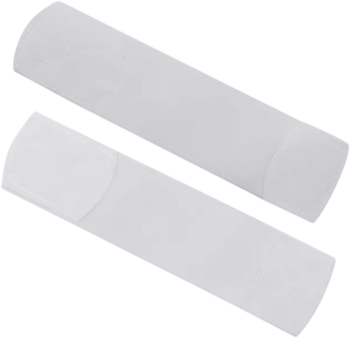 Verstelbare Scheenbeschermer Band – Elastische Fixatieband voor Scheenbeschermers – Scheenbeschermer Strap die Niet Afzakt – Sport Accessoire voor Voetbal, Training & Fietsen - Wit