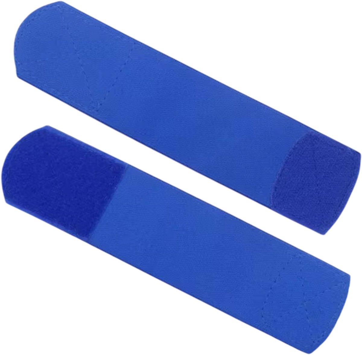 Verstelbare Scheenbeschermer Band – Elastische Fixatieband voor Scheenbeschermers – Scheenbeschermer Strap die Niet Afzakt – Sport Accessoire voor Voetbal, Training & Fietsen - Blauw