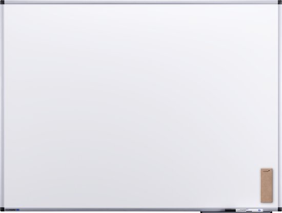 Legamaster UNITE whiteboard 90x120cm - inclusief Legamaster whiteboard marker TZ1 (zwart) en kartonnen bordwisser