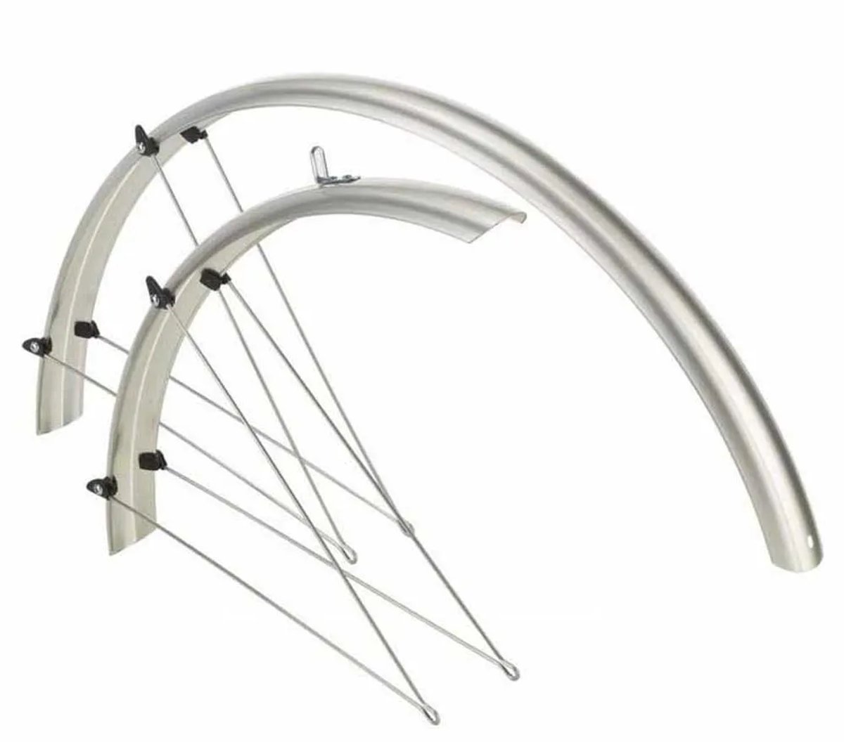 Bonin 51 Mm Spatbordset Zilver 650C - 26´´