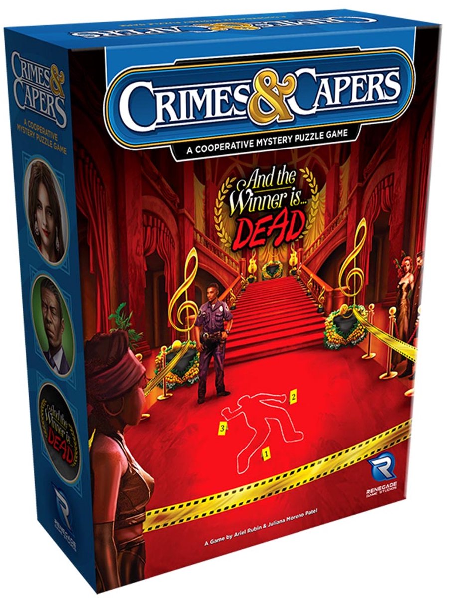 Crimes & Capers: And the Winner is DEAD! - Engelstalige Editie - Renegade Game Studios