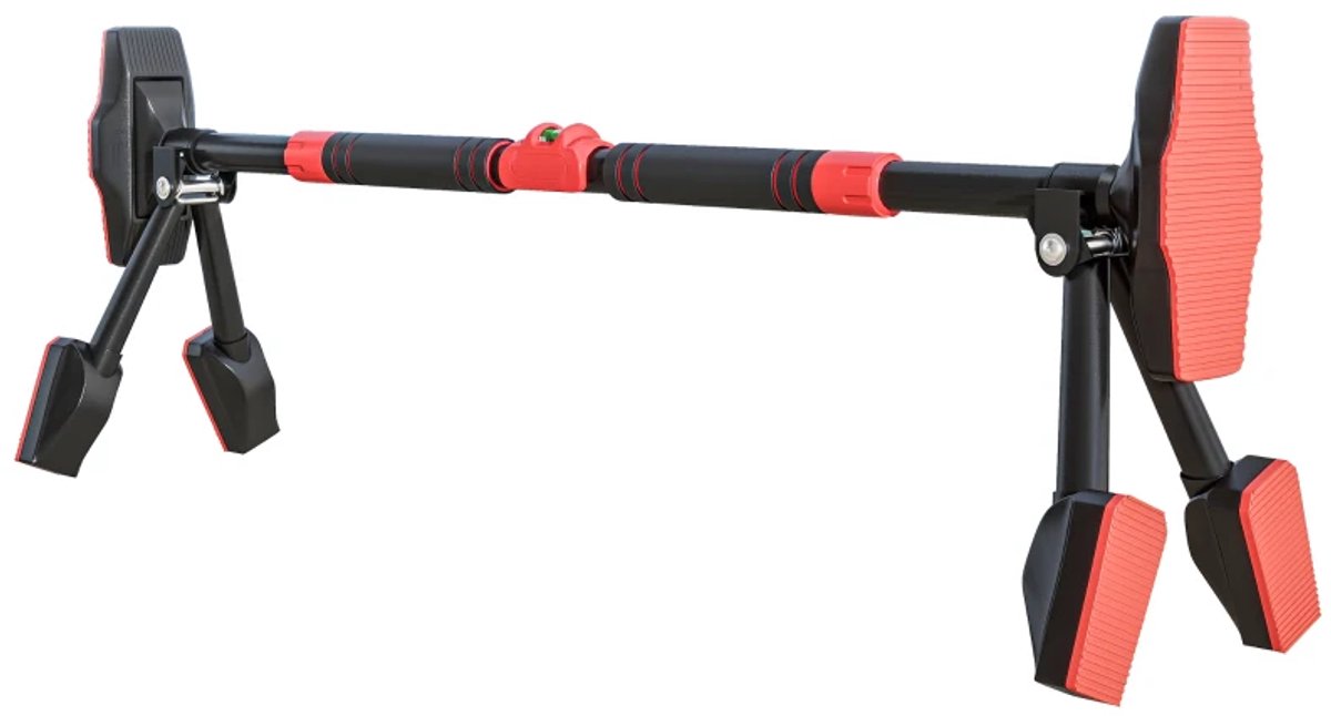 Exoluxe Premium Pull Up Bar - Pull Up Station - Verstelbaar 80-110 cm thumbnail 3