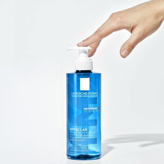 La Roche-Posay Effaclar Zuiverende Reinigingsgel +M - voor een Vette, Onzuivere Huid met Neiging tot Acne - 200ml