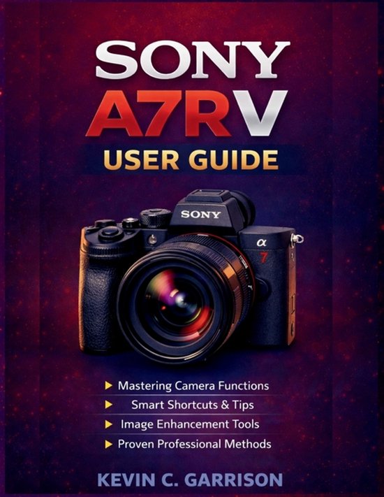 Sony A7R V User Guide - cover
