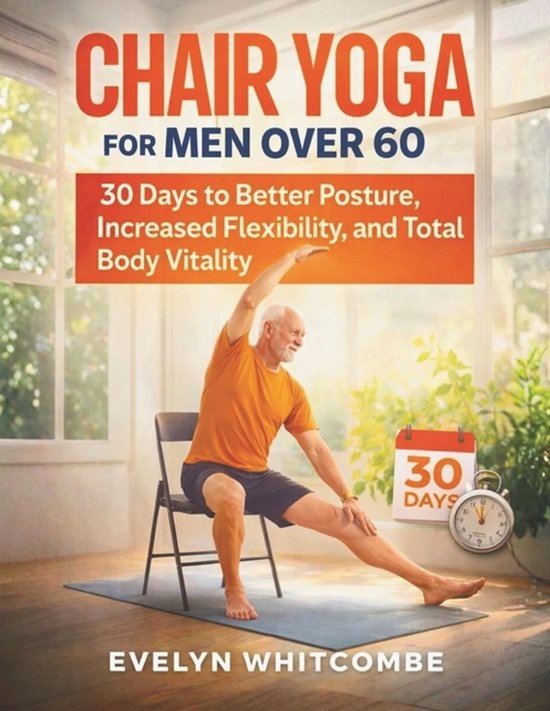 Chair Yoga for Men Over 60 - cover