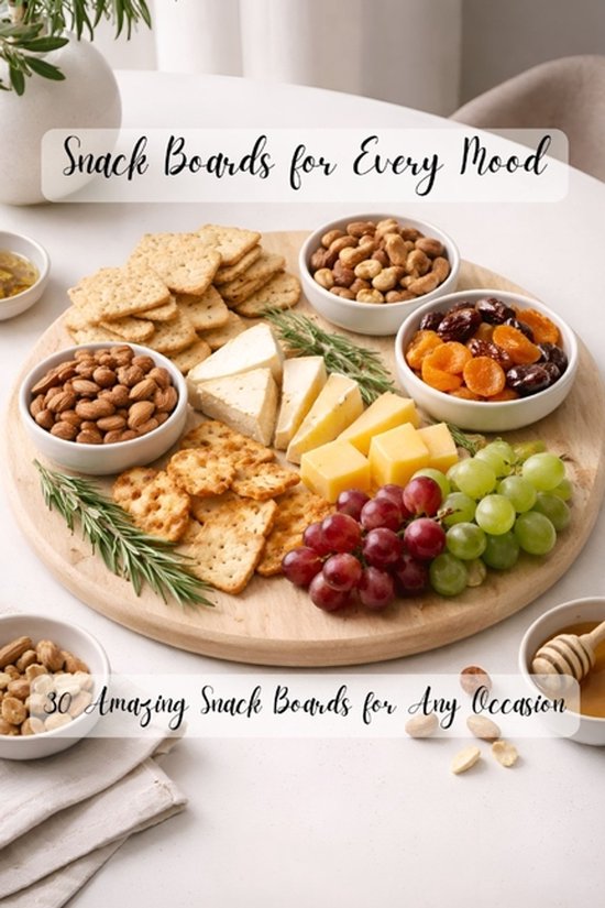 Board Recipes- Snack Boards for Every Mood - cover