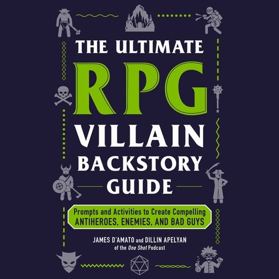 Ultimate Role Playing Game Series-The Ultimate RPG Villain B ... - cover