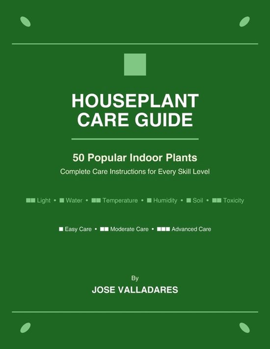 Houseplant Care Guide - cover