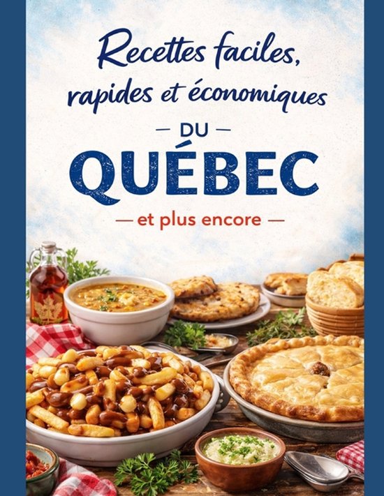 Recettes faciles, rapides et économiques du Québec, et plu ... - cover