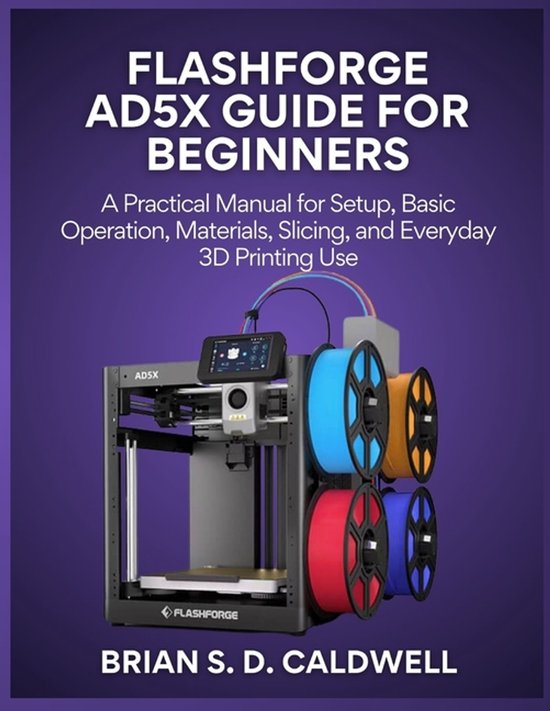 Flashforge Ad5x Guide for Beginners - cover
