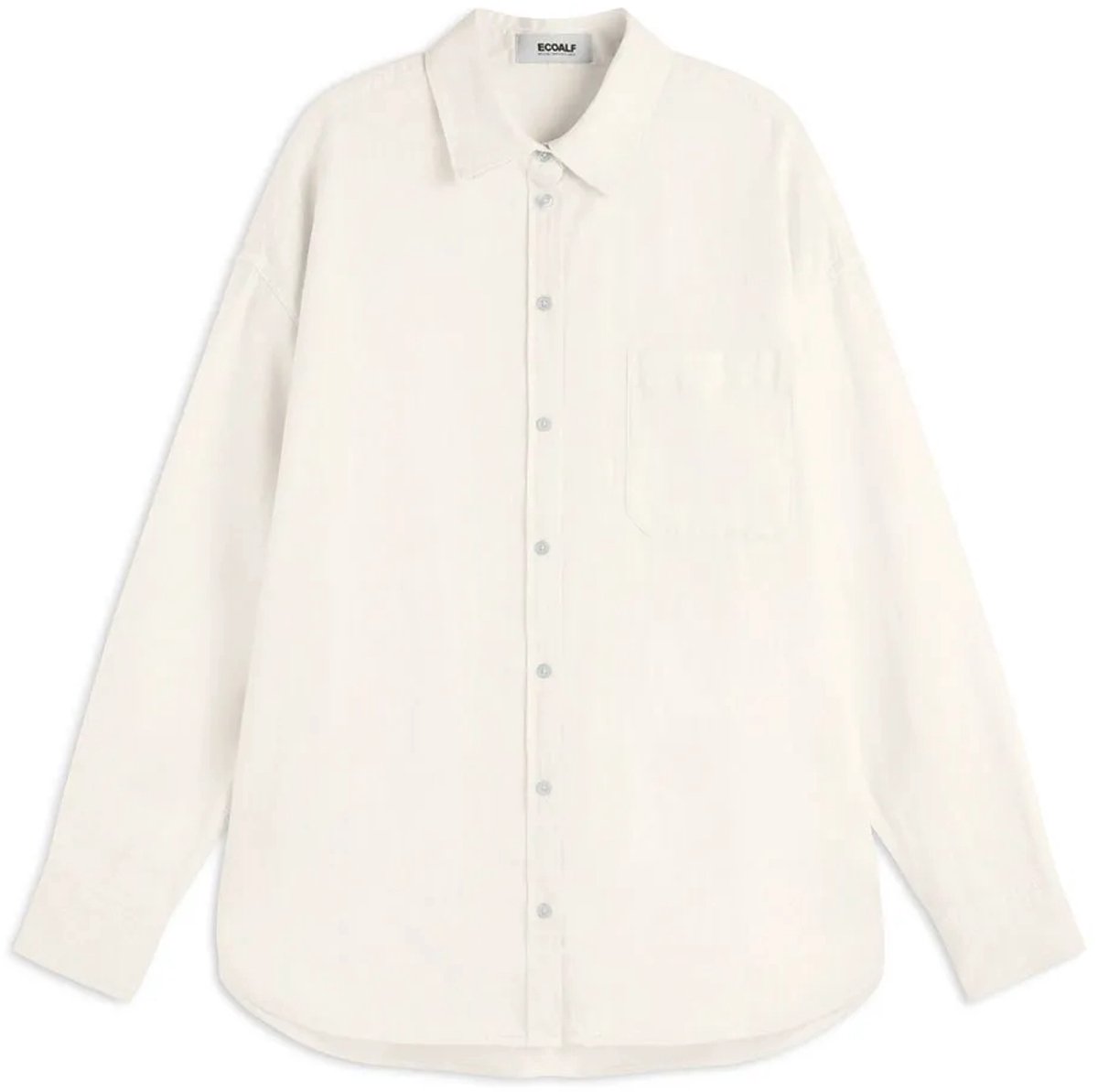 Ecoalf Daria Overhemd Met Lange Mouwen Beige M Vrouw