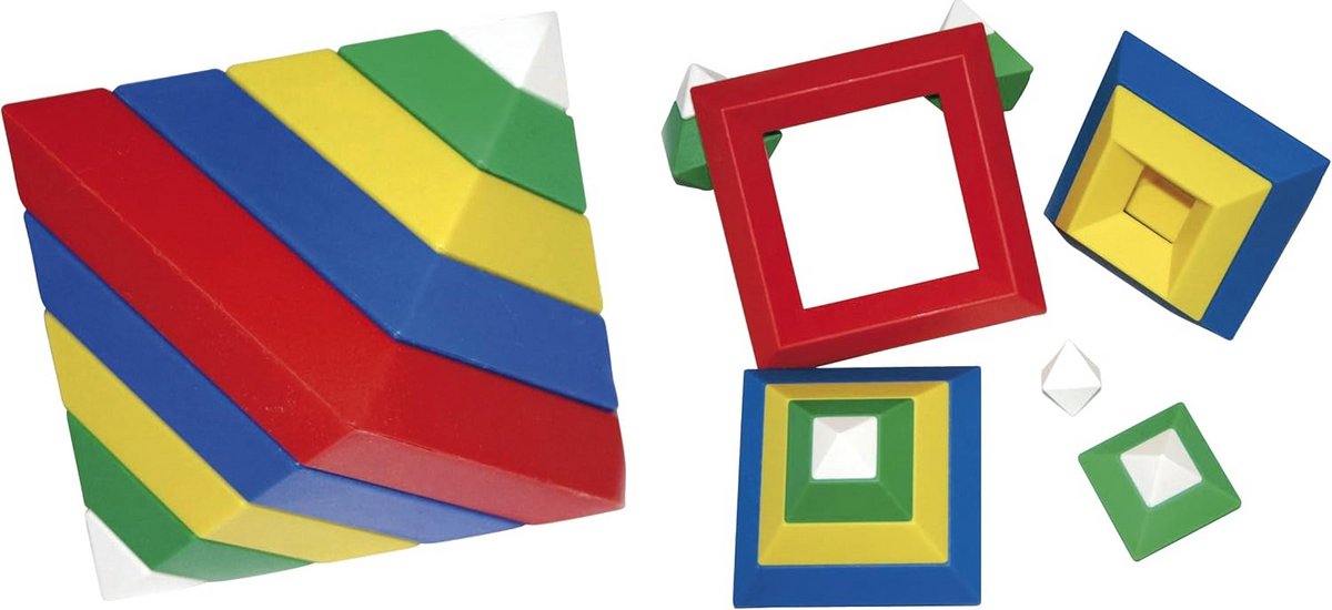 Driehoekpuzzel - Ruimtelijk Spel voor Kinderen vanaf 3 Jaar
