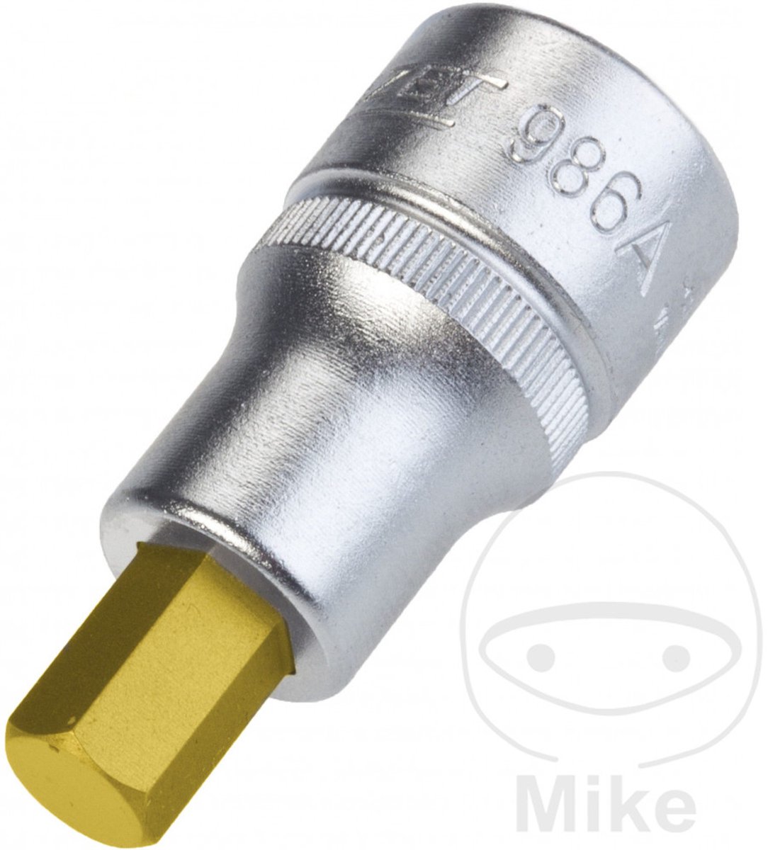 HAZET Dopsleutelbit 986A-3/8 · 1/2 inch (12,5 mm) vierkant hol · Binnen-zeskant-profiel · SW 3/8?