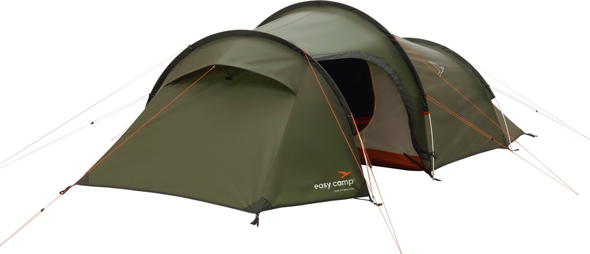 Easy Camp Pasvik 3 Tent Lichtgewicht Tunneltent 3 persoons Aluminium stokken