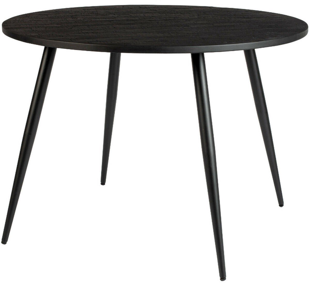 Puur - Mora eettafel rond 110 cm zwart
