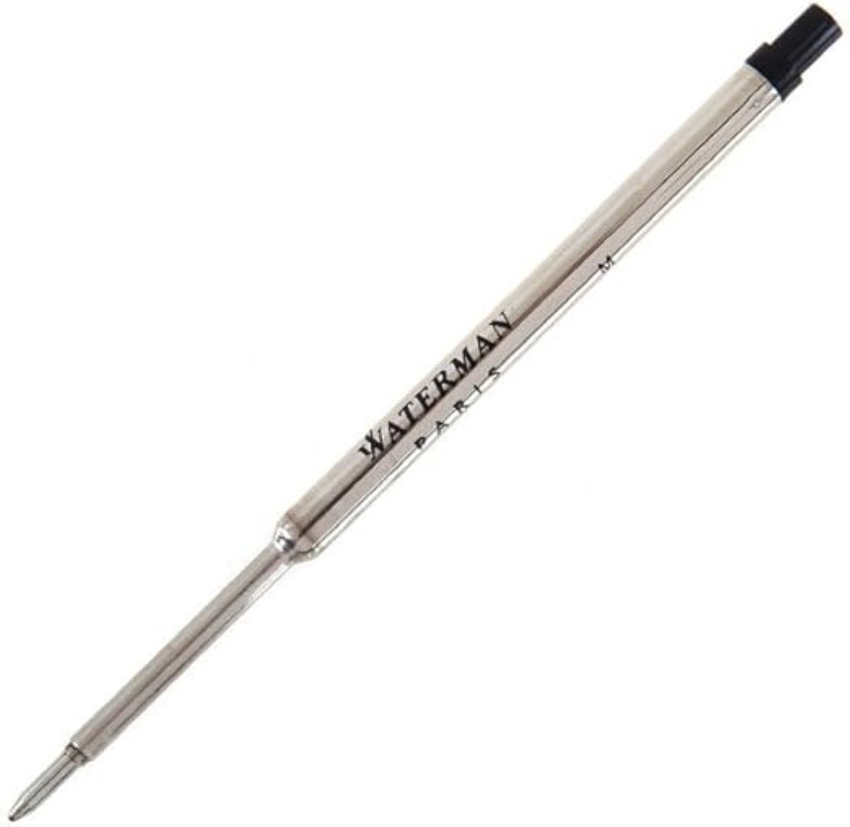Waterman Balpenvulling Zwart - Penvulling - Pen - Vulling - Refill - Black - Schwarz - Noir - Medium 1.0mm - 1 Stuks - Los Verpakt