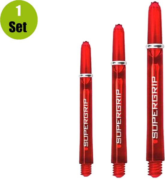 Harrows Supergrip Red - Dart Shafts Medium van Harrows — afbeelding 2