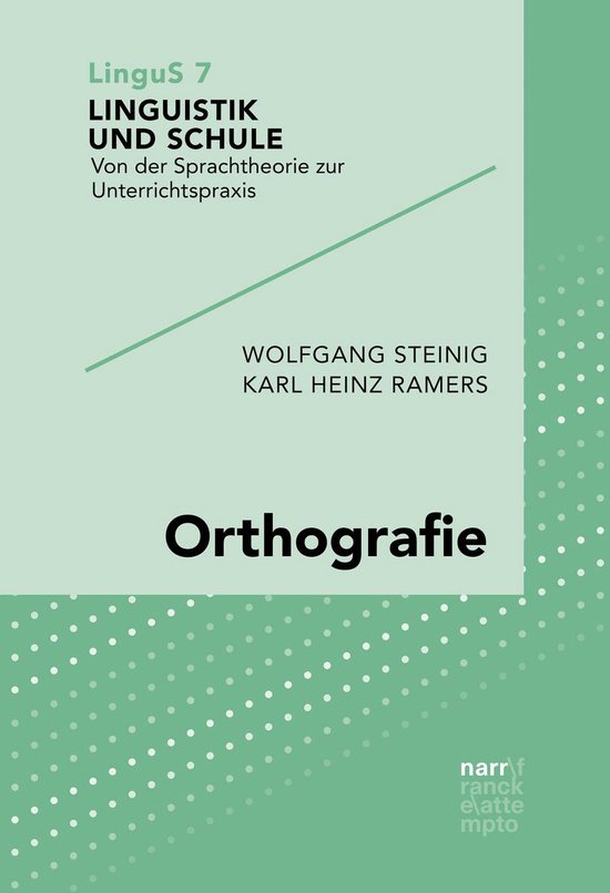 Linguistik und Schule 7 - Orthografie - cover