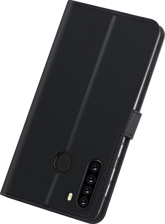 Coque Book Type Noire pour Samsung Galaxy A21 - Porte-cartes (A205F)