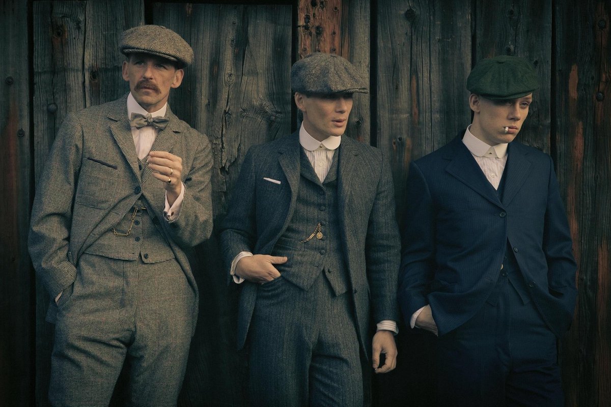 Bol Com Peaky Blinders The Shelby Brothers Canvas X Cm Foto Print Op Canvas