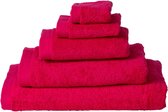 Gastendoek 30x50 cm Uni List Fuchsia Magenta 18285 - 4 Stuks