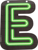 Neon Letter E 24cm
