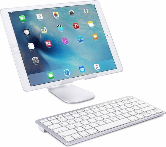 iPad Mini 5 draadloos bluetooth toetsenbord wit