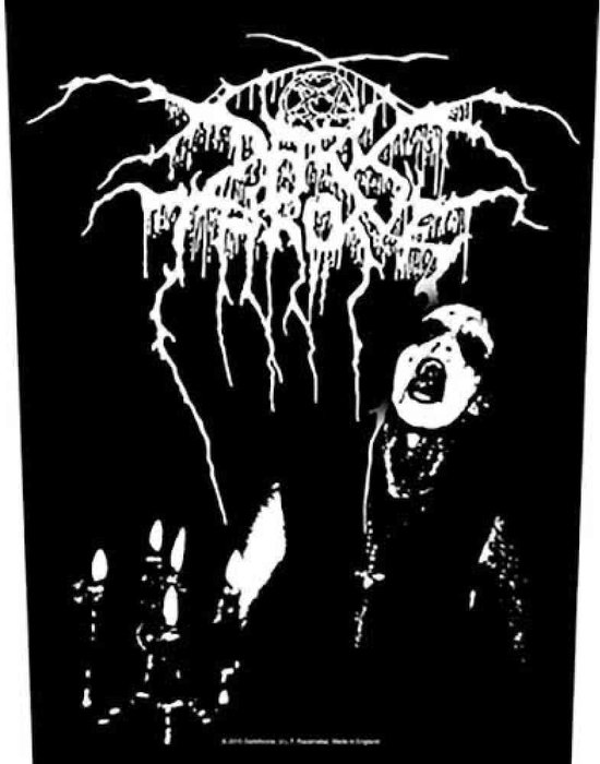 Darkthrone - Transylvanian Hunger Rugpatch - Zwart