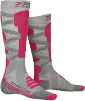 X-socks Skisokken Merino 4.0 Dames Polyamide/wol Roze Mt 35-36