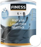 Finess Mat Lak - Waterbasis -  Wit -  750ML