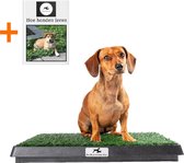 Premium Hondentoilet - Inclusief gratis E-Book - Puppy pads - Trainingshulpen hond – indoor/outdoor hondentoilet met kunstgras