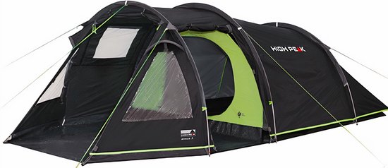 High Peak Atmos 3 tunneltent – donkergrijs – 3 persoons