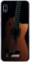 Samsung Galaxy A10 Hoesje Transparant TPU Case - Guitar #ffffff