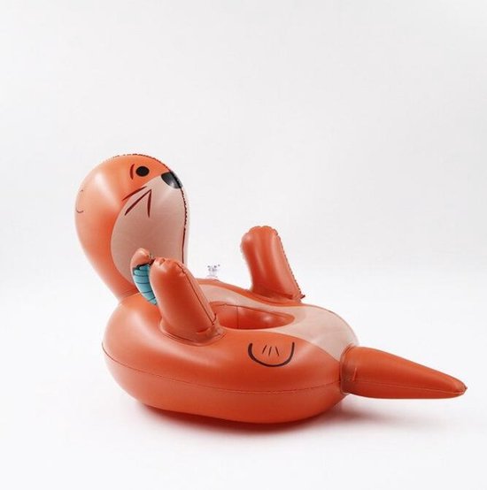 Opblaasbare Otter voor in zwembad en stand speelgoed glas / blikhouder  opblaasbaar... | bol.com
