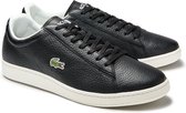 Lacoste Carnaby Evo 2 SMA Heren Sneakers - Black/Off White - Maat 42.5